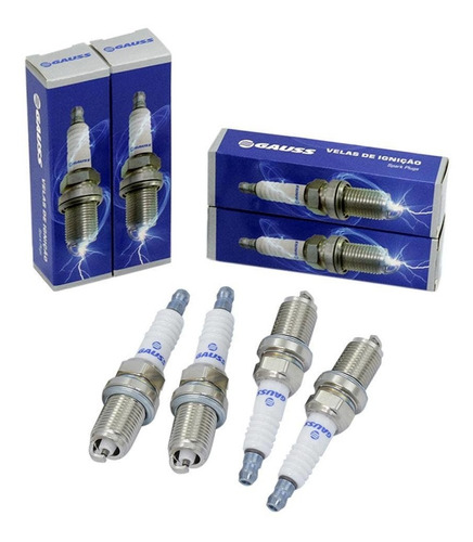 Kit 4 Velas Suzuki Grand Vitara 1.6 16v 1998 A 2000 Gasolina