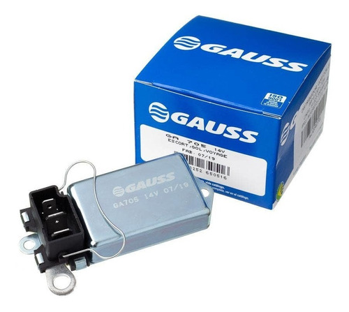 Regulador Voltagem Volkswagen Saveiro Com Ar 1.6 Cht Original Gauss