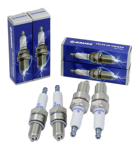 Kit Jogo 4 Velas Chevrolet Monza 1.8 / 2.0 - Até 94 Álcool em Oferta na Shopee