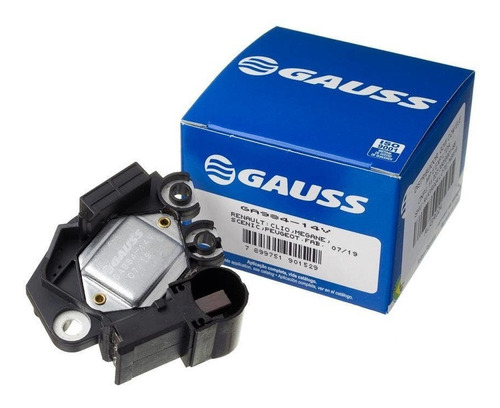 Regulador De Voltagem Equivalente: Valeo: 439429 Original Gauss