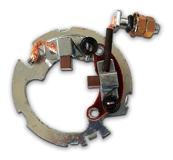 Porta Escova Motor Arranque Honda Cb 500 1997 A 2005 Original Gauss