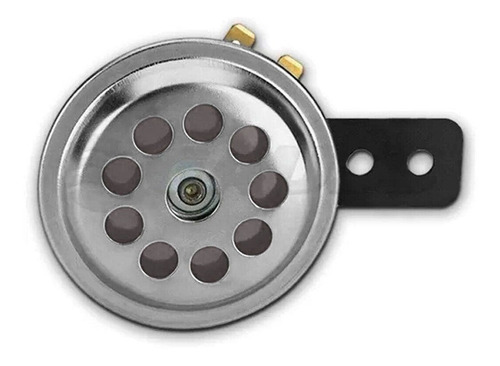 Buzina Moto 12v Cbx 250 Twister Xr 250 Cg Cb 300 Xre Cromada