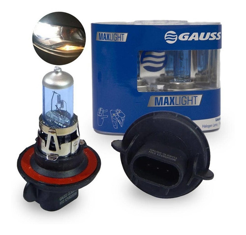 Lâmpadas Super Branca Farol Alto Nissan Sentra 2007-2011 H13 em Oferta na Shopee