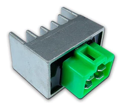 Regulador De Voltagem 12v Fan 125 2009 A 2020 Original Gauss