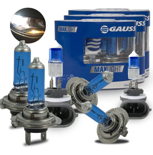 Kit Lâmpada Super Branca Veloster 2011-2013 Farol E Milha