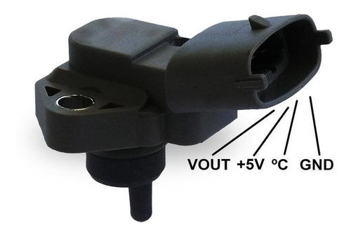 Detalhes do Sensor Map Chevrolet Blazer 2.4 2000 A 2007 Original Gauss