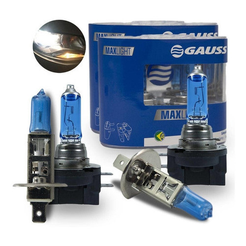 Lâmpadas Super Branca Farol Baixo-alto New Fiesta Mexicano