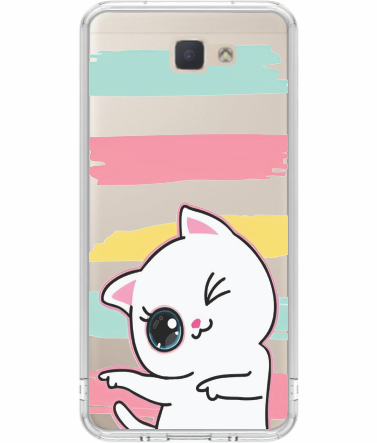 Capa de Celular Capinha Samsung J5 Prime Personalizada - Gatinha ML
