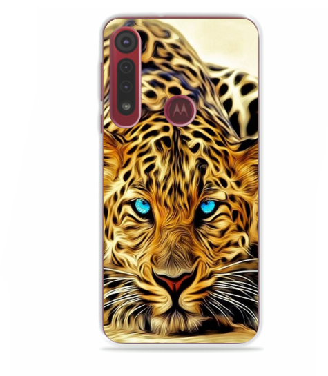 Capa de Celular Capinha Moto G8 Plus Personalizada - Onça
