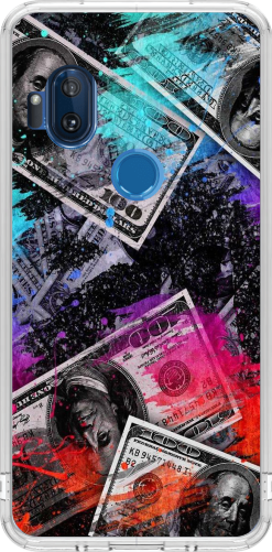 Capa de Celular Capinha Moto One Hyper Personalizada - Dollar