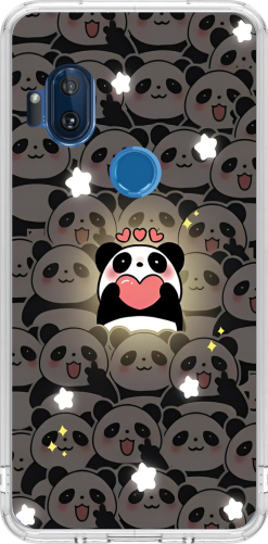 Capa de Celular Capinha Moto One Hyper Personalizada - Panda 2