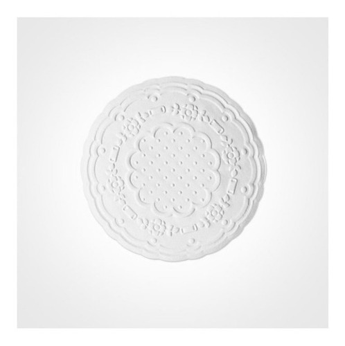 100unid Doilie  12 Cm Toalha Rendada Papel Convite Casamento