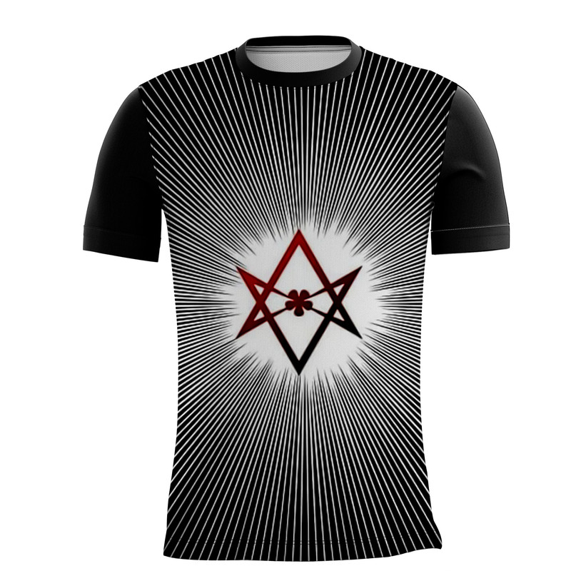 Camiseta Personalizada Aleister Crowley Ocultismo Místico 1_x000D_