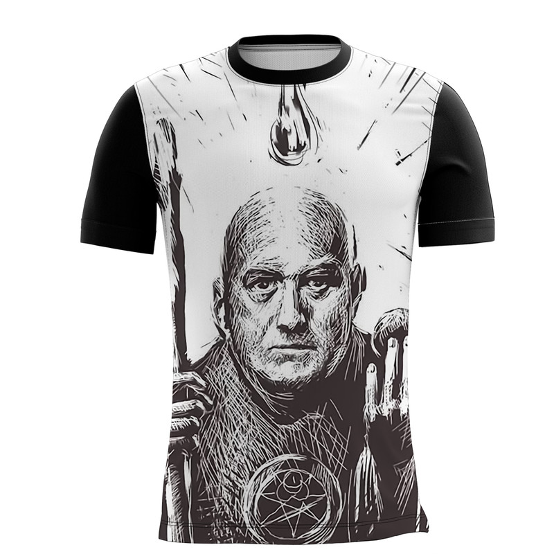 Camiseta Personalizada Aleister Crowley Ocultismo Místico 8_x000D_