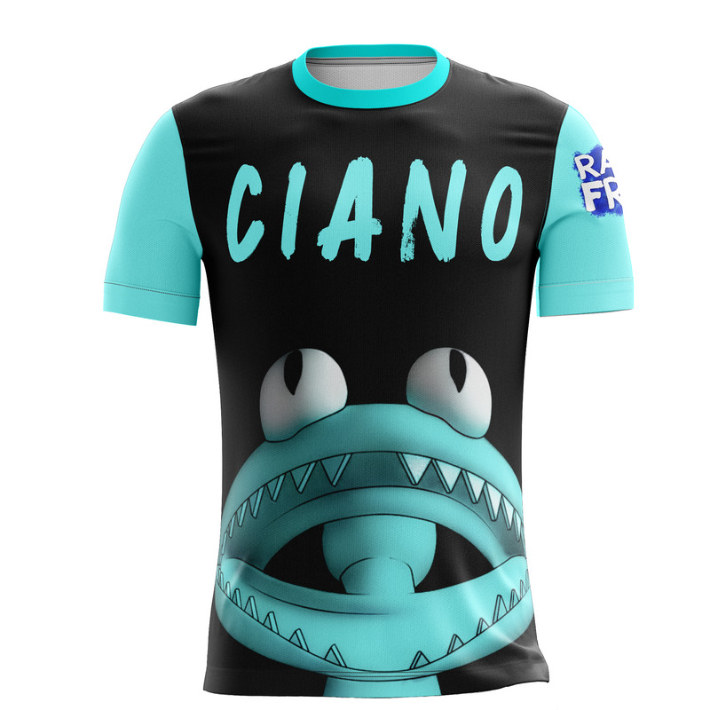 Camiseta Camisa Rainbow Friends Gray Cinza Roblox 1_x000D_