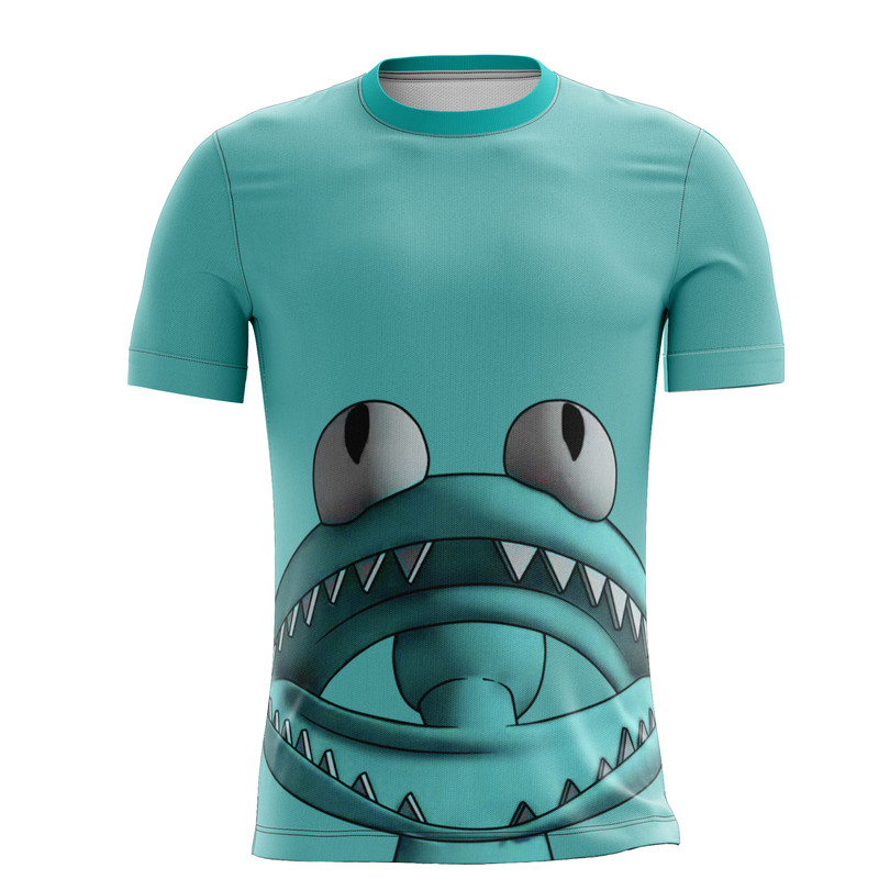 Camiseta Camisa Rainbow Friends Verde Green Roblox 1_x000D_
