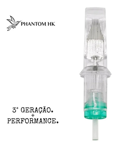 Kit Cartucho de Tatuagem Phantom HK 07MG – Kit com 05 Unidades