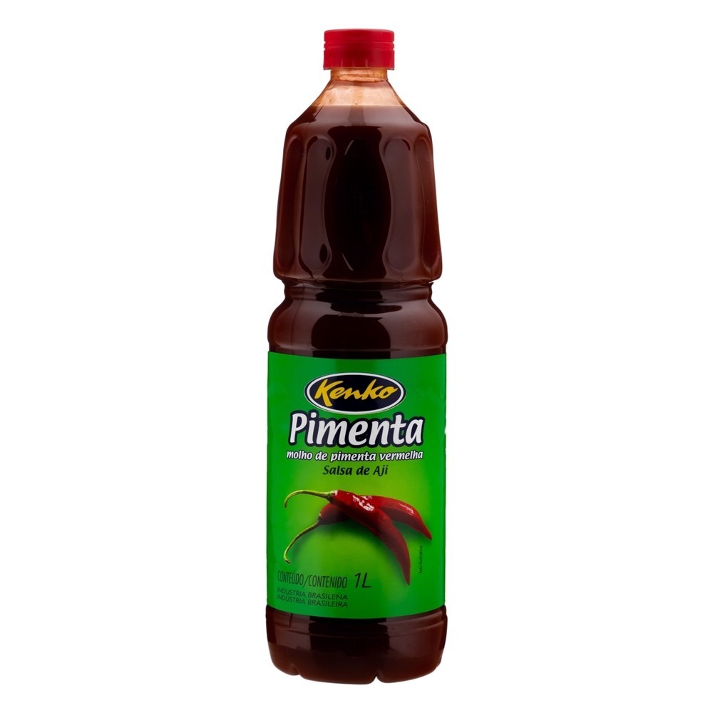 Molho De Pimenta Vermelha Salsa De Aji Kenko 1L em Oferta na Shopee