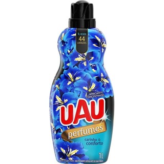 Amaciante Concentrado Perfumes UAU Carinho e Conforto 1l em Oferta na Shopee