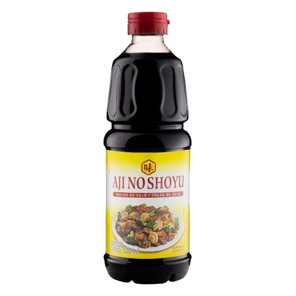 Molho De Soja Shoyu Aji No Shoyu 500ml em Oferta na Shopee
