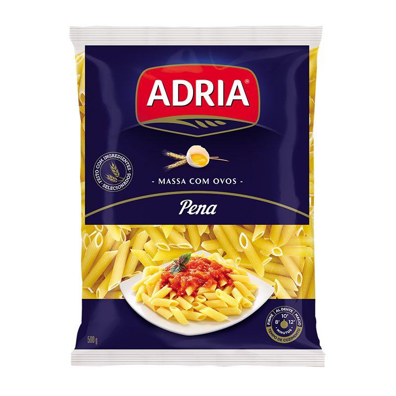 Adria Massa C/ Ovos Pena 500G