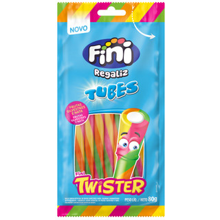 FINI TUBES TWISTER 80G em Oferta na Shopee