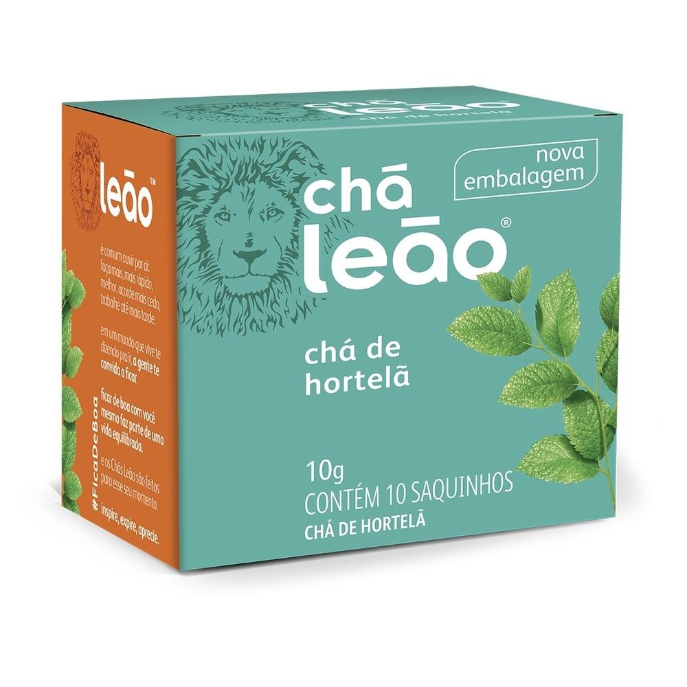 Chá Hortelã Leão 10 sachês - Food & Beverages