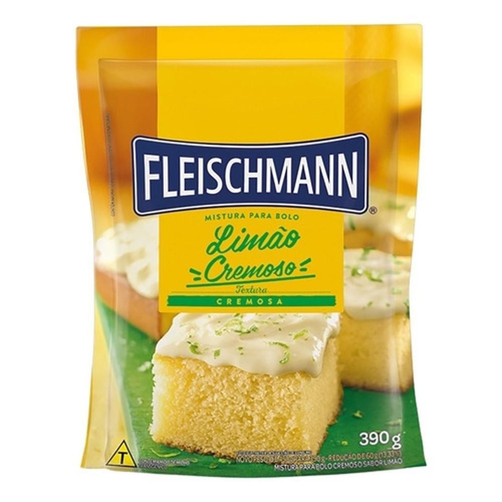 Fleisch Mist Bolo Limao Cremoso 390G em Oferta na Shopee
