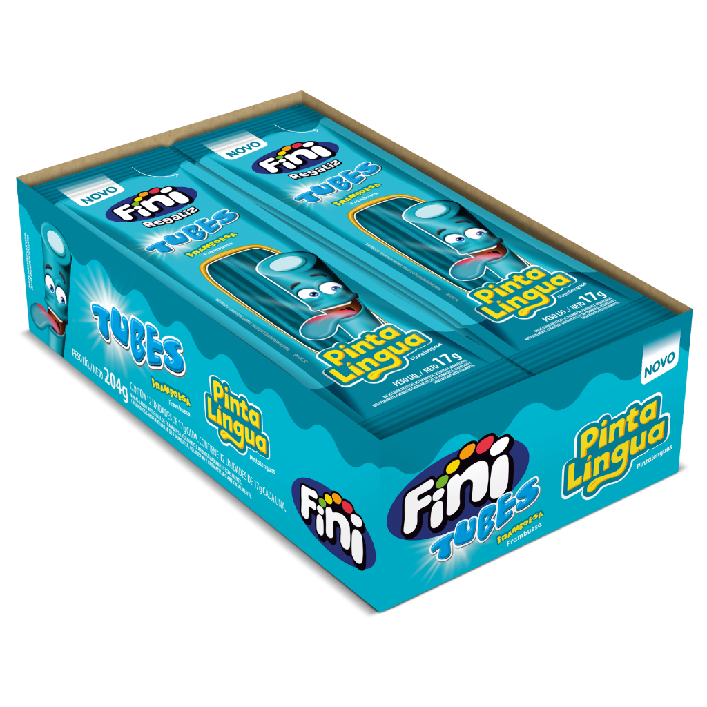 FINI TUBES PINTA LÍNGUA 12X15G - Food & Beverages