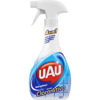 UAU LIMPADOR CLORO ATIVO GATILHO 500ML em Oferta na Shopee
