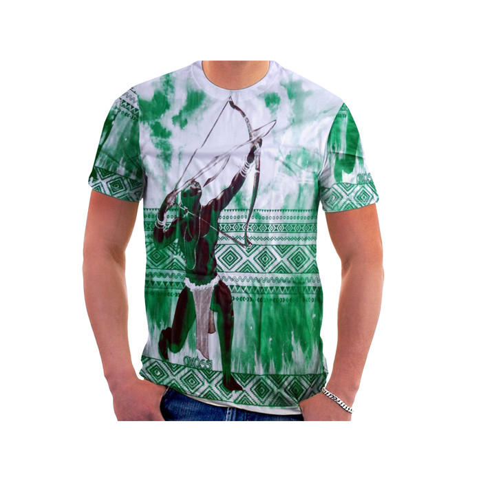 Camiseta Camisa de Orixá Oxóssi de Samba Tradição Religiosa Umbanda Candomblé Proteção Espiritual