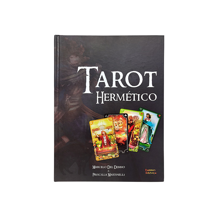 Livro Tarot Hermético Ocultismo Simbolismo Cartas Místicas Adivinhação Sabedoria