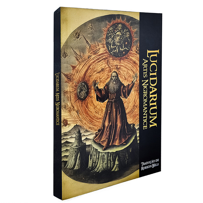Livro Lucidarium Artis Nigromantice Grimório Magia Goetia Ocultismo Poder Ritual