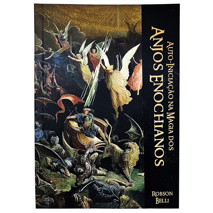 Livro Autoiniciação na Magia dos Anjos Enochianos Ocultismo Proteção Ritual Poder