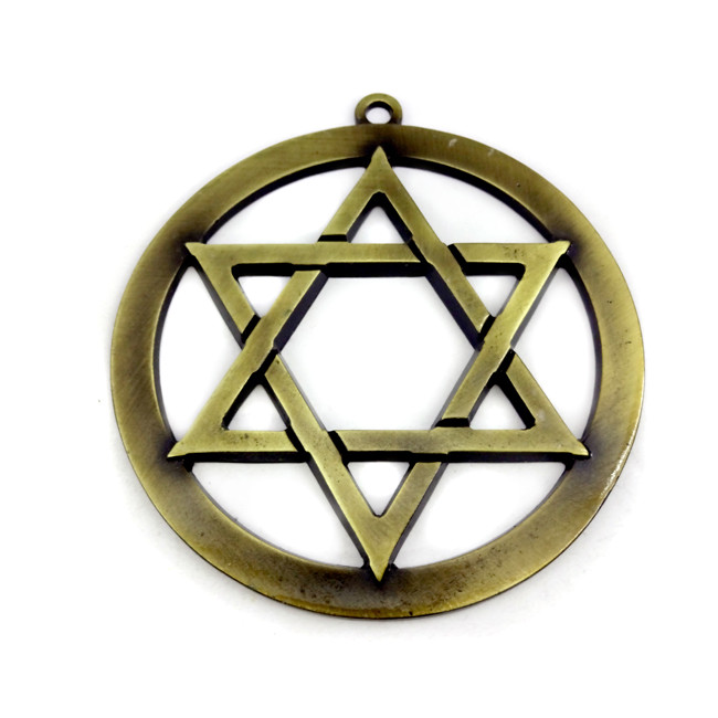Pantáculo Hexagrama Estrela de Davi Proteção Energia Cabala Judaica Misticismo Esotérico