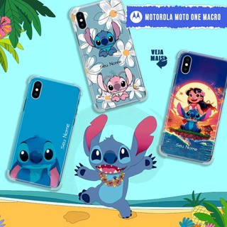 Capa Capinha - Motorola Moto One Macro - Stitch Personalizada em Oferta na Shopee