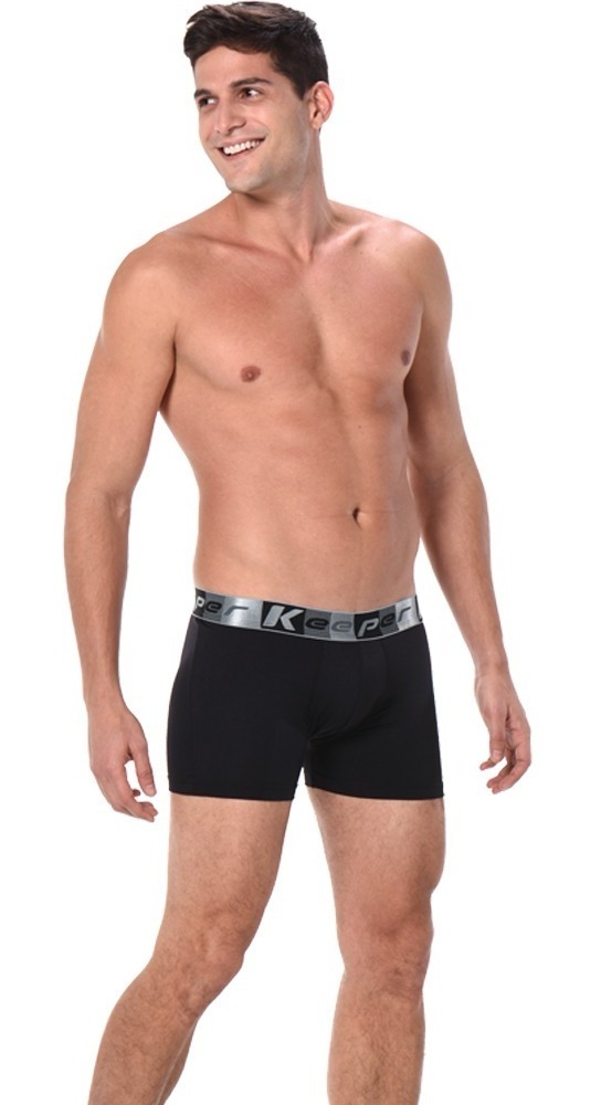 Kit De Cueca Keeper Com 6 Peças Boxer Microfibra Original