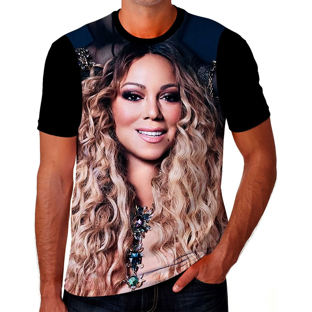 Camisa Camiseta Mariah Carey Cantora-compositora 01 HTPX