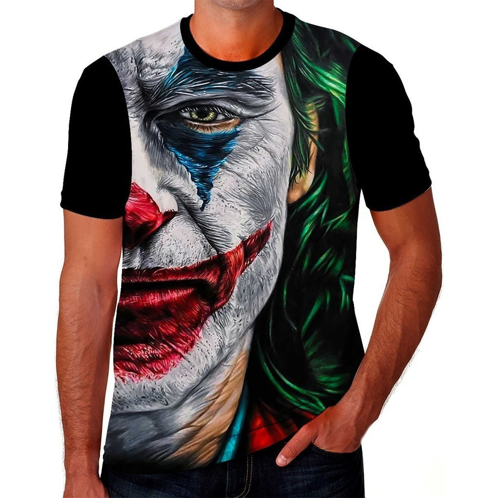 Camisa Camiseta Inga Palhaço Joker  Tatto Vilão06 *