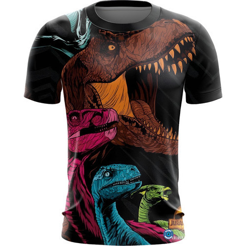 Roupas Femininas Masculina Estampadas Dino Dinossauros 3