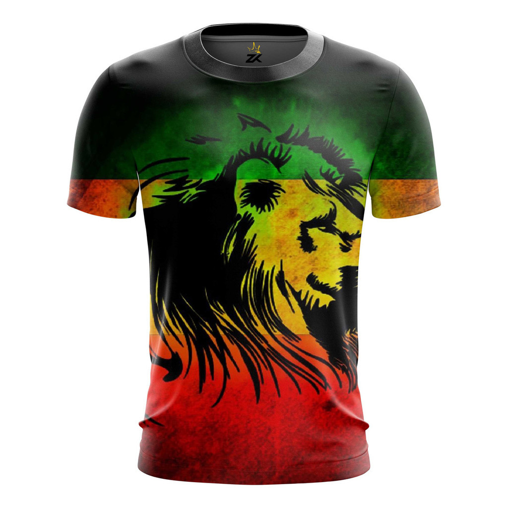 Camiseta Camisa Jamaica Leão De Judá Rasta Reggae Love 2