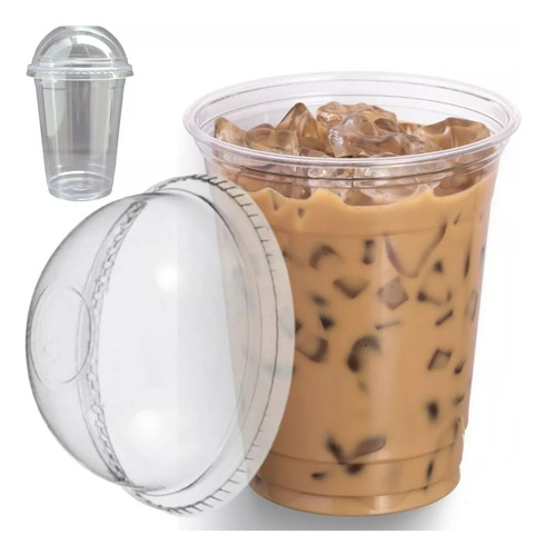 50 Copo Bolha Da Felicidade 400 Ml Tampa Bolha Sfuro