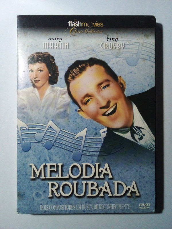 Dvd Melodia Roubada - Bing Crosby - Flashmovies - Ag25