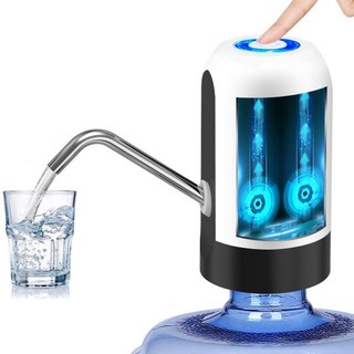 Bomba Elétrica Universal D'Água Dispenser Automático Com Carregamento Usb Galão De 20L Promoções