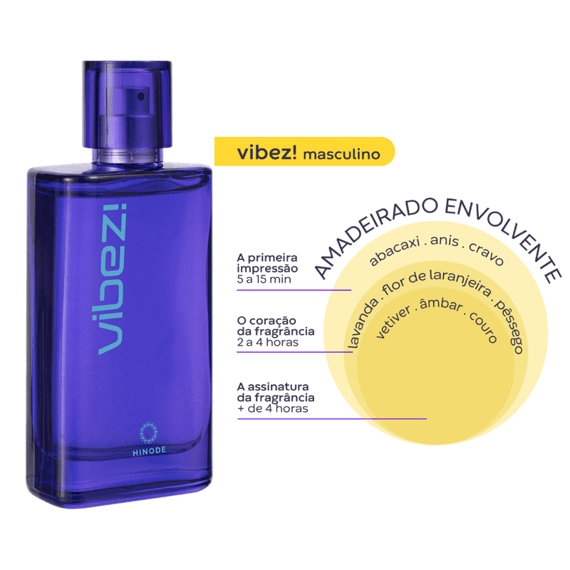 Perfume Vibez Deo Colônia Masculino 75ml (original e lacrado)