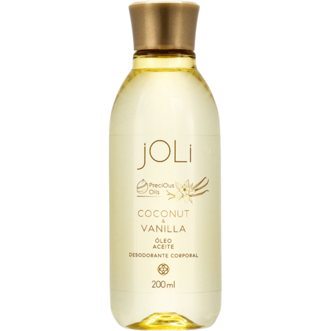 Óleo Desodorante Corporal Joli Vanilla e Coco 200ml