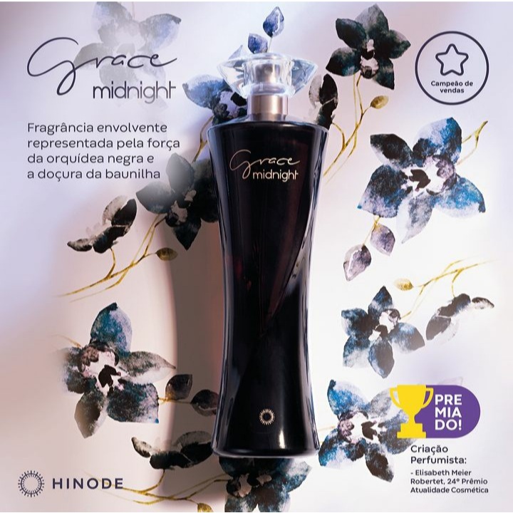 Grace Midnight Hinode Deo Colônia 100ml