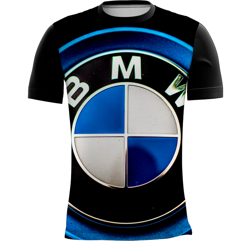 Camiseta Personalizada BMW Automobilismo Luxo 01_x000D_