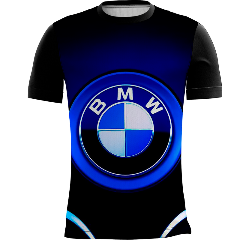 Camiseta Personalizada BMW Automobilismo Luxo 09_x000D_