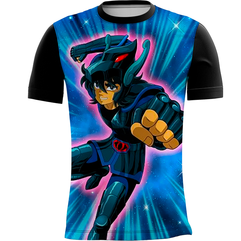 Camiseta Anime Cavaleiros do Zodíaco Clássico Hd Envio Hj 25_x000D_